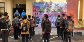 Biro SDM Polda Banten Cek Administrasi Rekrutmen Proaktif Penerimaan Bintara