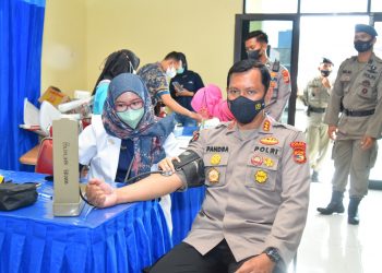 Hut Brimob ke-76, Polda Lampung Gelar Kegiatan Sosial, Kabid Humas: Ini yang Ke 120 Saya Donor Darah