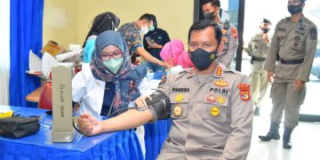 Hut Brimob ke-76, Polda Lampung Gelar Kegiatan Sosial, Kabid Humas: Ini yang Ke 120 Saya Donor Darah