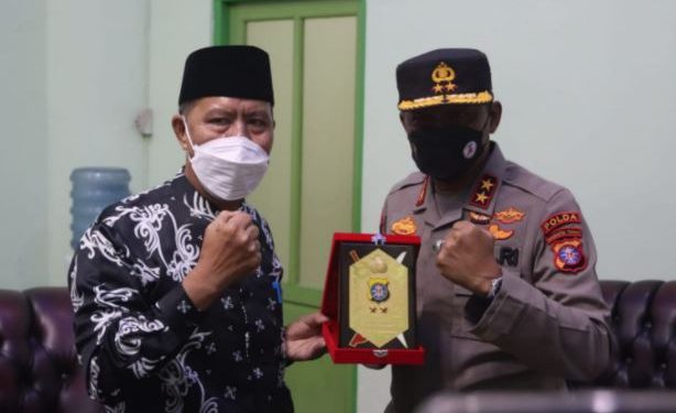 Kapolda Kalteng Kunjungi Pengurus Muhammadiyah Pererat Tali Silaturahmi