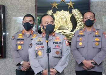 Mabes Polri Awasi Persiapan Reuni 212 di Patung Kuda