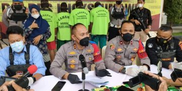 Polisi Berhasil Gagalkan Peredaran Narkoba Jenis Sabu-sabu Sebanyak 9,4 Kg