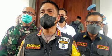 Polisi Fokus Pengamanan Prokes Saat Amankan Libur Nataru di Surabaya