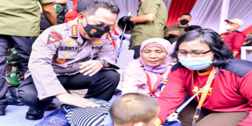 Kapolri Beri Dukungan Psikososial ke Anak Terdampak Covid-19