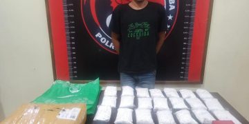 Tangkap Pengedar Narkoba, Polres Kutim Amankan 21.000 Pil Double L