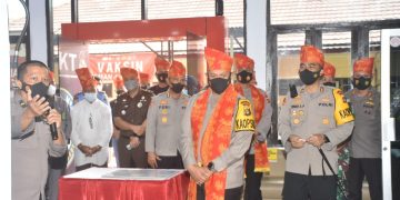 Tingkatkan Pelayanan Pada Masyarakat, Kapolda Jambi Resmikan Gedung SPKT Polres Merangin