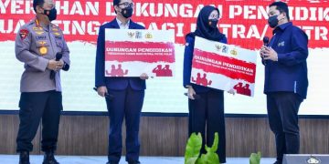 BUMN beri dana pendidikan kepada 2.651 anak TNI Polri