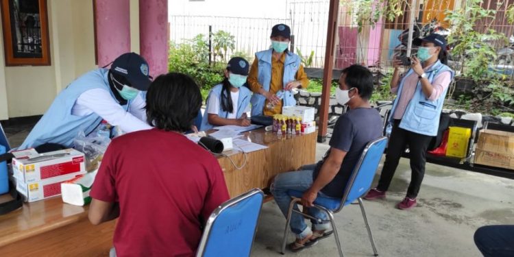 Gerai Vaksin Polres Tolikara Terus Berikan Pelayanan Bagi Masyarakat