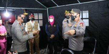 Kapolri Cek Penanganan Bencana Erupsi Semeru