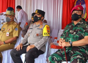 Mantapkan Pengamanan Nataru, Polda Sulut Laksanakan Apel Gelar Pasukan Operasi Lilin Samrat 2021