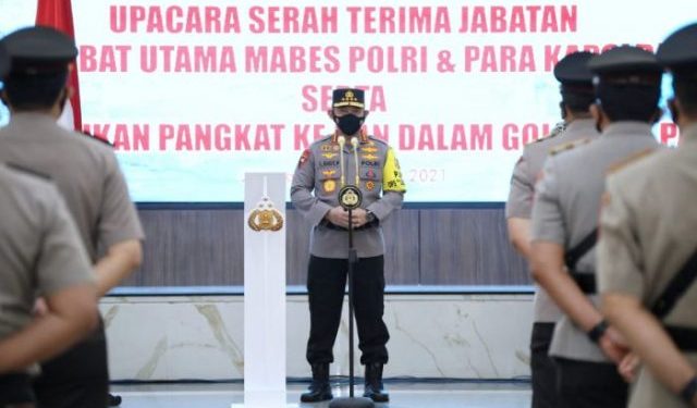 Pesan Kapolri ke Anak Buahnya: Layani, Lindungi dan Perhatikan Rasa Keadilan Masyarakat
