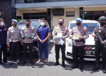 Polres Sukoharjo Ringkus Pelaku Penggelapan Mobil Pajero Sport