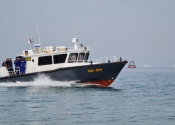Ditpolairud Polda Banten Lakukan Patroli Cegah Kejahatan di Perairan
