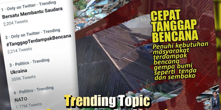 Warganet Dukung Sinergitas Polri Tanggap Terdampak Bencana, Trending No.1 Twitter