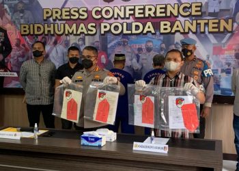 Ditreskrimum Polda Banten Amankan Dua Pelaku Mafia Tanah di Pandeglang