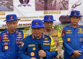 Tanam 73 Ribu Bibit Mangrove di HUT Polairud ke-73