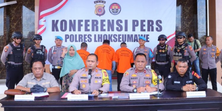 Polres Lhokseumawe Gagalkan Pelarian Enam Pengungsi Rohingya
