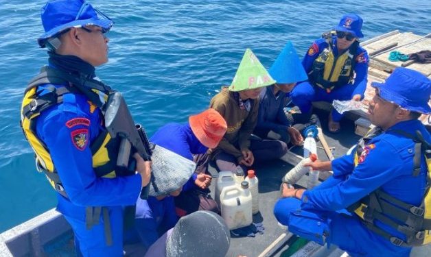 Korpolairud Polda Sulsel Amankan Nelayan Pengguna Bom Ikan di Pangkep