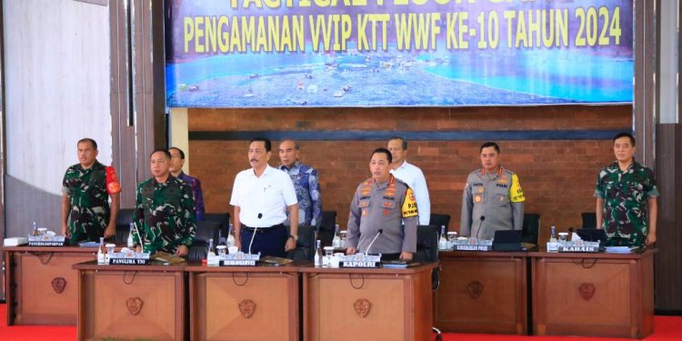 TNI-Polri Gelar Simulasikan TFG Gabungan untuk Pengamanan WWF