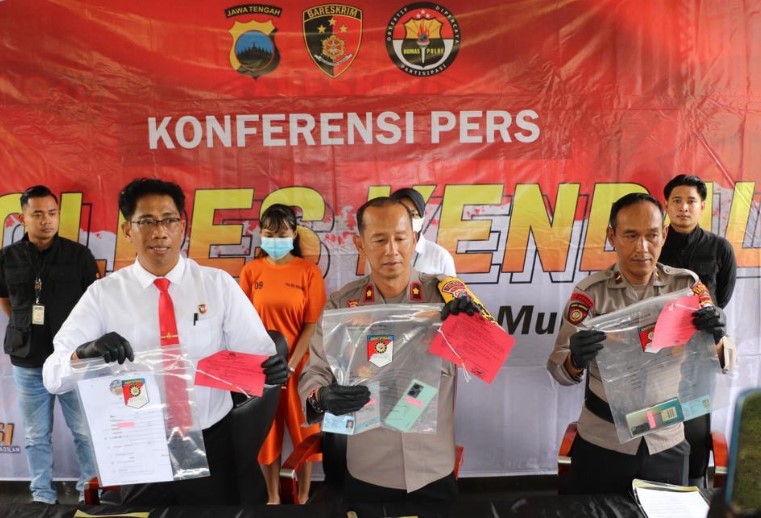 Viral Kisah Cinta Berujung Dendam, Polres Kendal Ungkap Kasus Order Fiktif